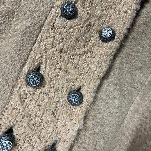 Anthropologie Moth MidTown Wool Jacket Cardigan Sweater Medium - Picture 4 of 7